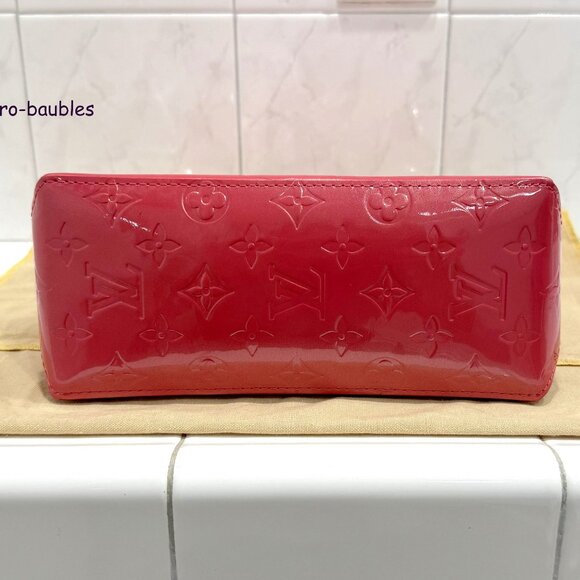 Louis Vuitton Reade PM Framboise Monogram Vernis MI0016 - PRISTINE - Picture 2 of 14